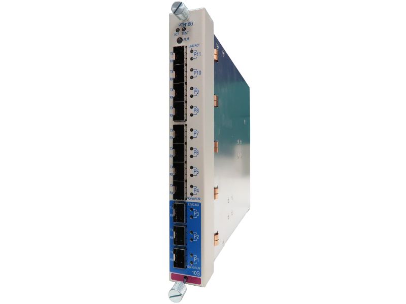 PTN10G Interface Card Side View