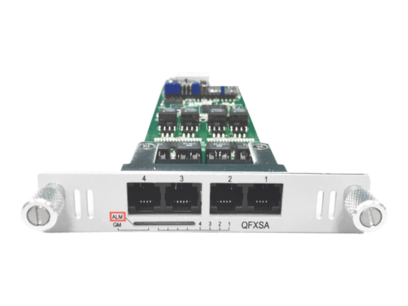 Quad FXSA Voice Card_O9550